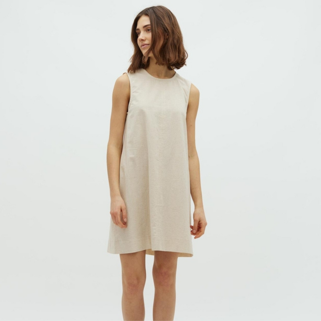 GLOBAL FUNK - KJOLE - RIHANN 73610222 - NAUTRAL LINEN