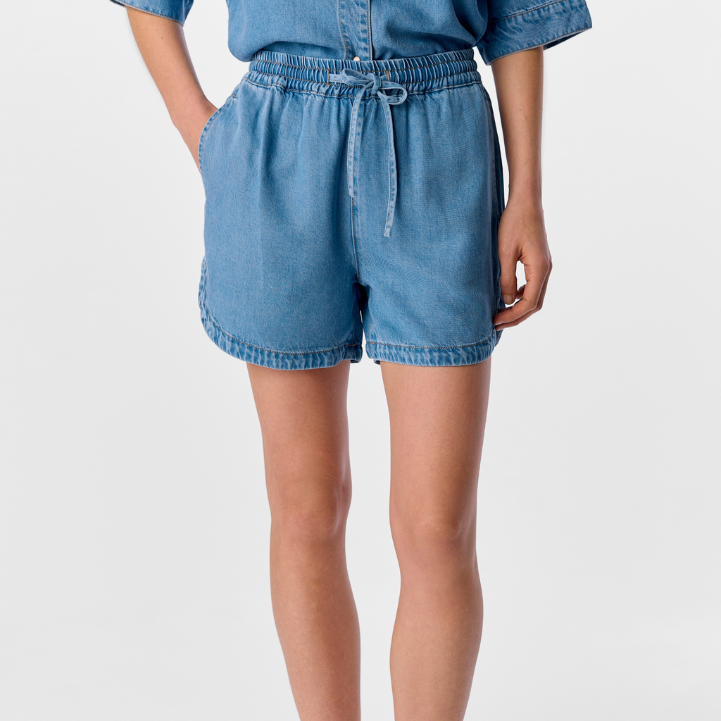 OBJECT - SHORTS - FRAME 23046631 - LIGHT BLUE DENIM