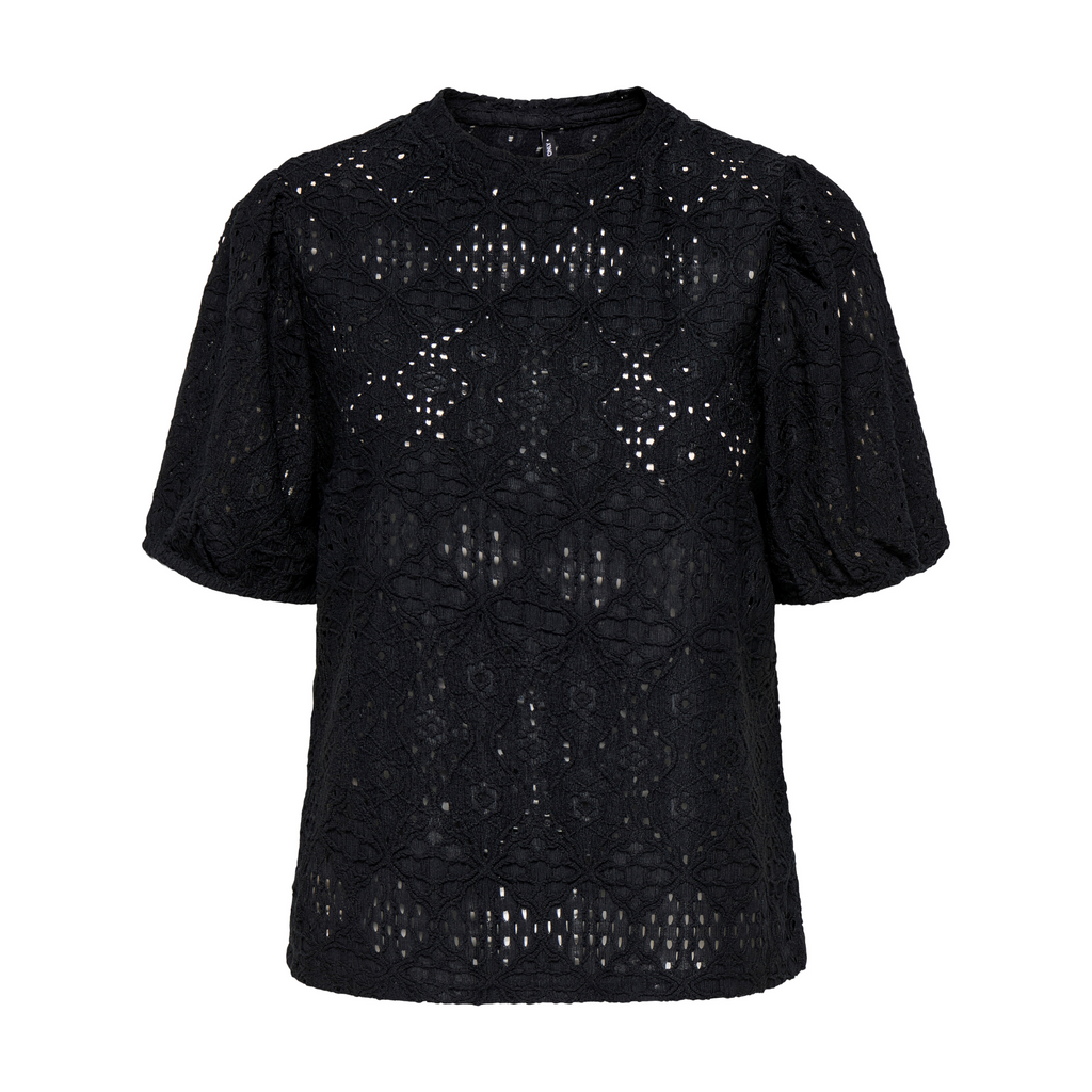 ONLY - T-SHIRT - LUZ 15350468 - SORT
