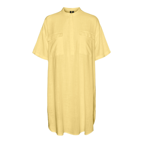 VERO MODA - TUNIKA - LINE 10250261 - PALE BANANA