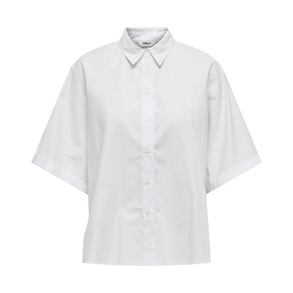 ONLY - SKJORTE - MARI BOXY 15348868 - BRIGHT WHITE