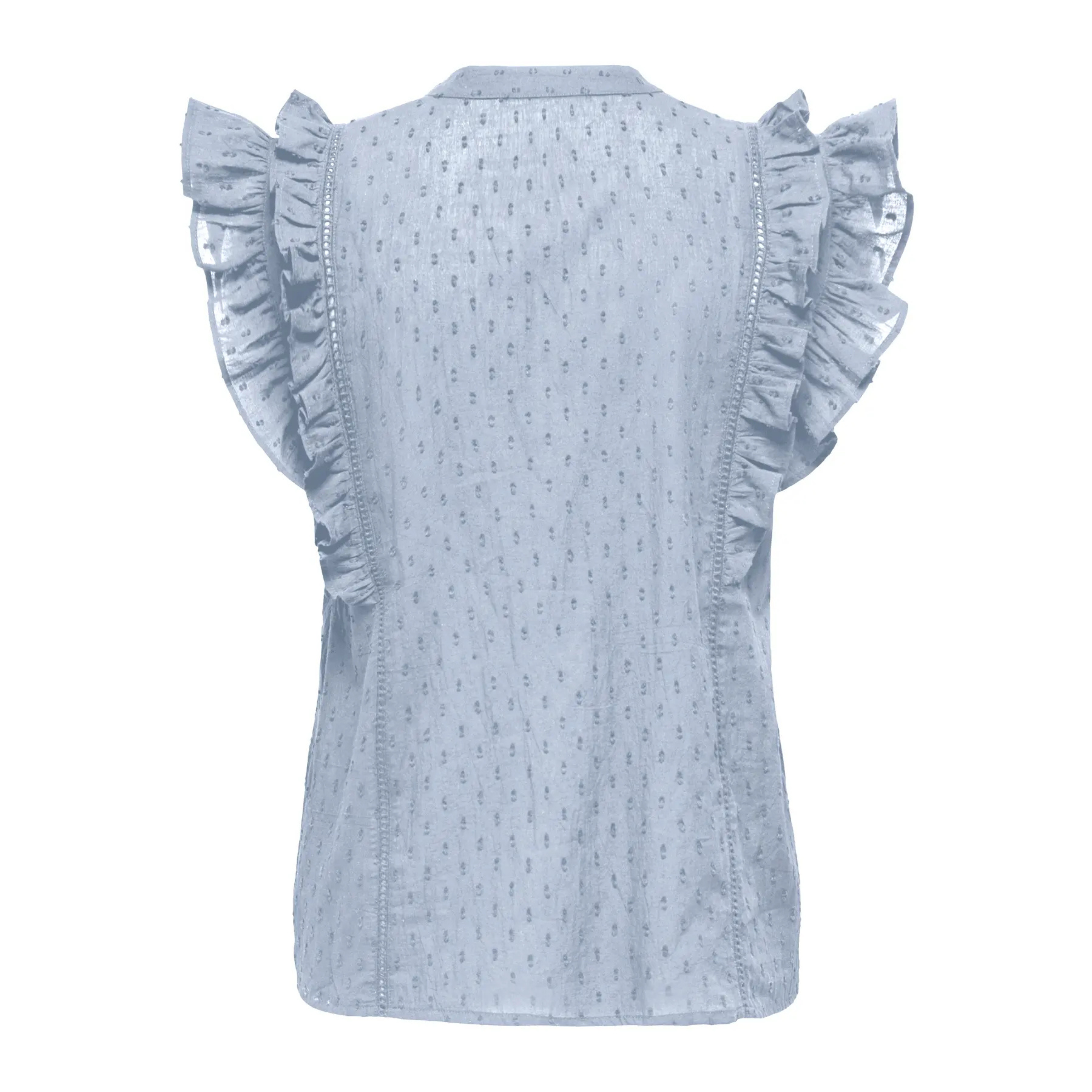 ONLY - TOP - RAINA 15365888 - SOFT CHAMBRAY