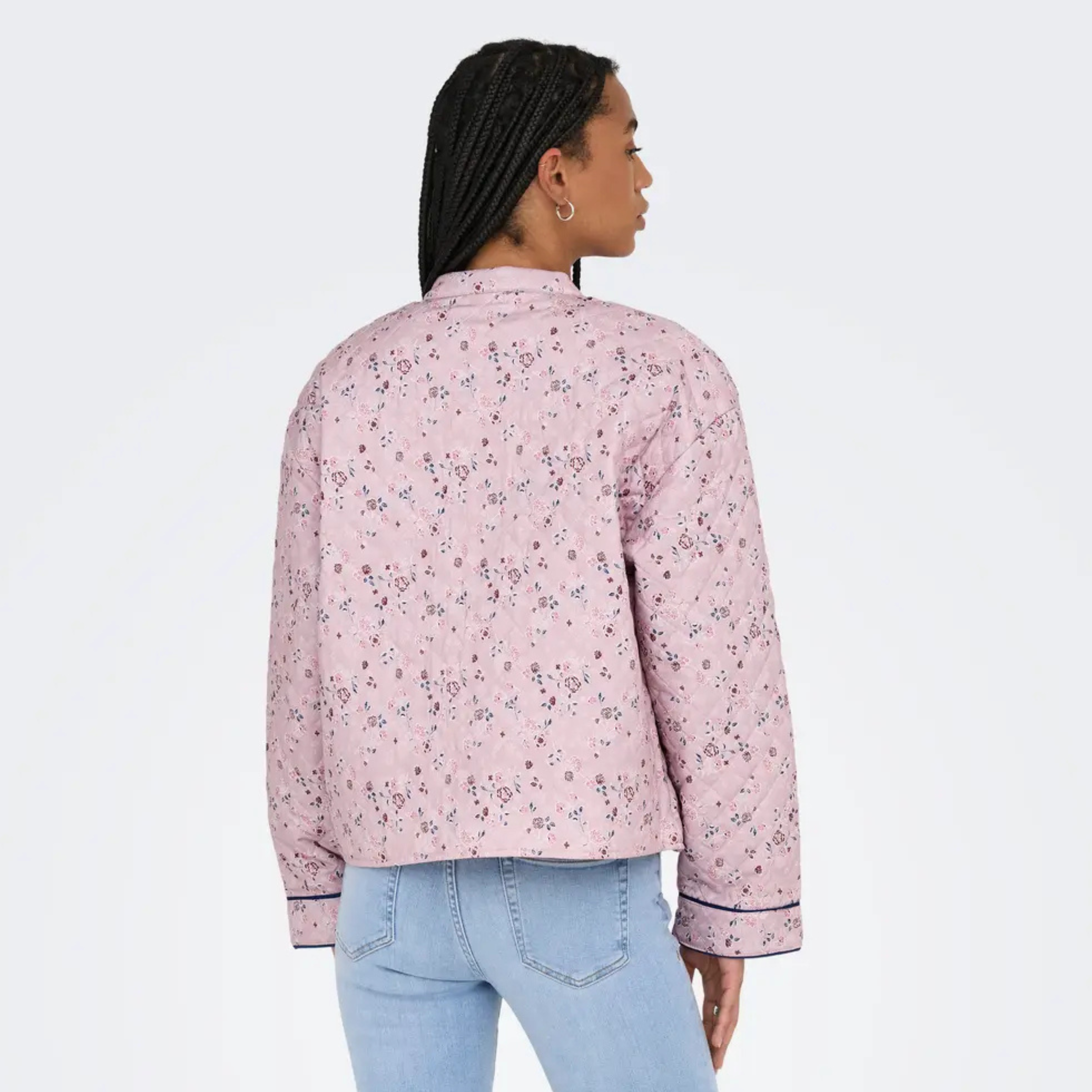 ONLY - JAKKE - HALLIE 15328523 - PALE MAUVE FLOWERS
