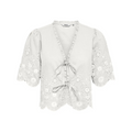 ONLY - BLUSE - MIFFY 15364399 - CLOUD DANCER