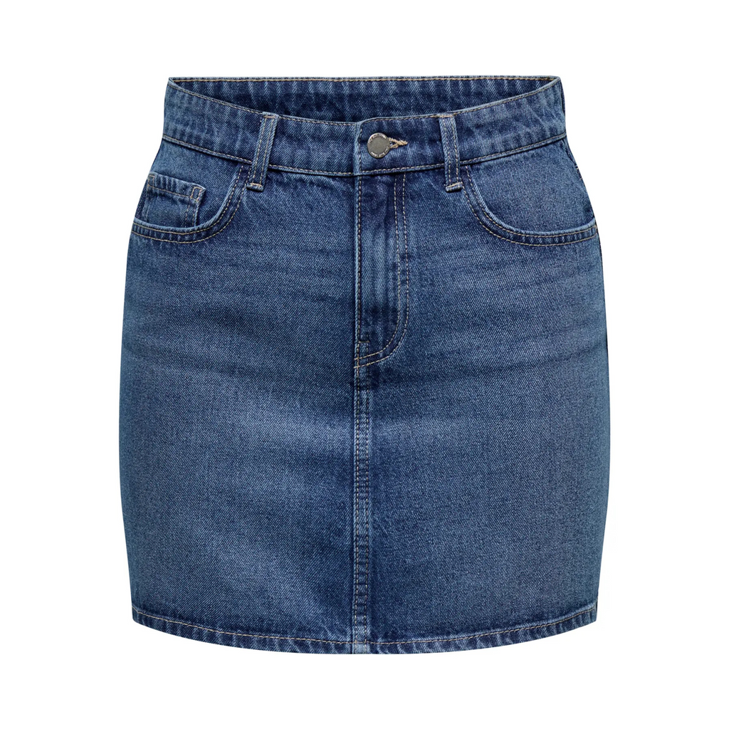 ONLY - DENIM NEDERDEL - MATILDA 15352300 - MEDIUM BLUE DENIM