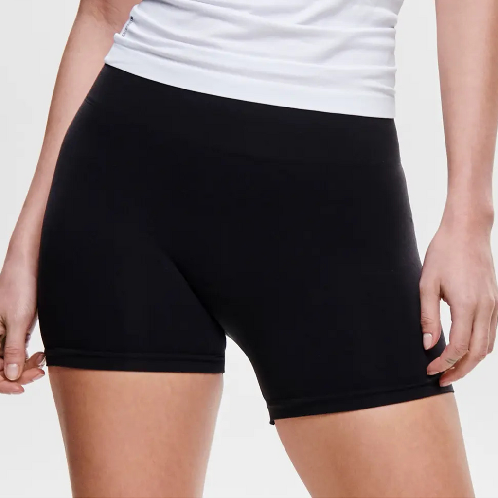 ONLY - CYKELSHORTS - VICKY SEAMLESS MINI 15127040 - SORT