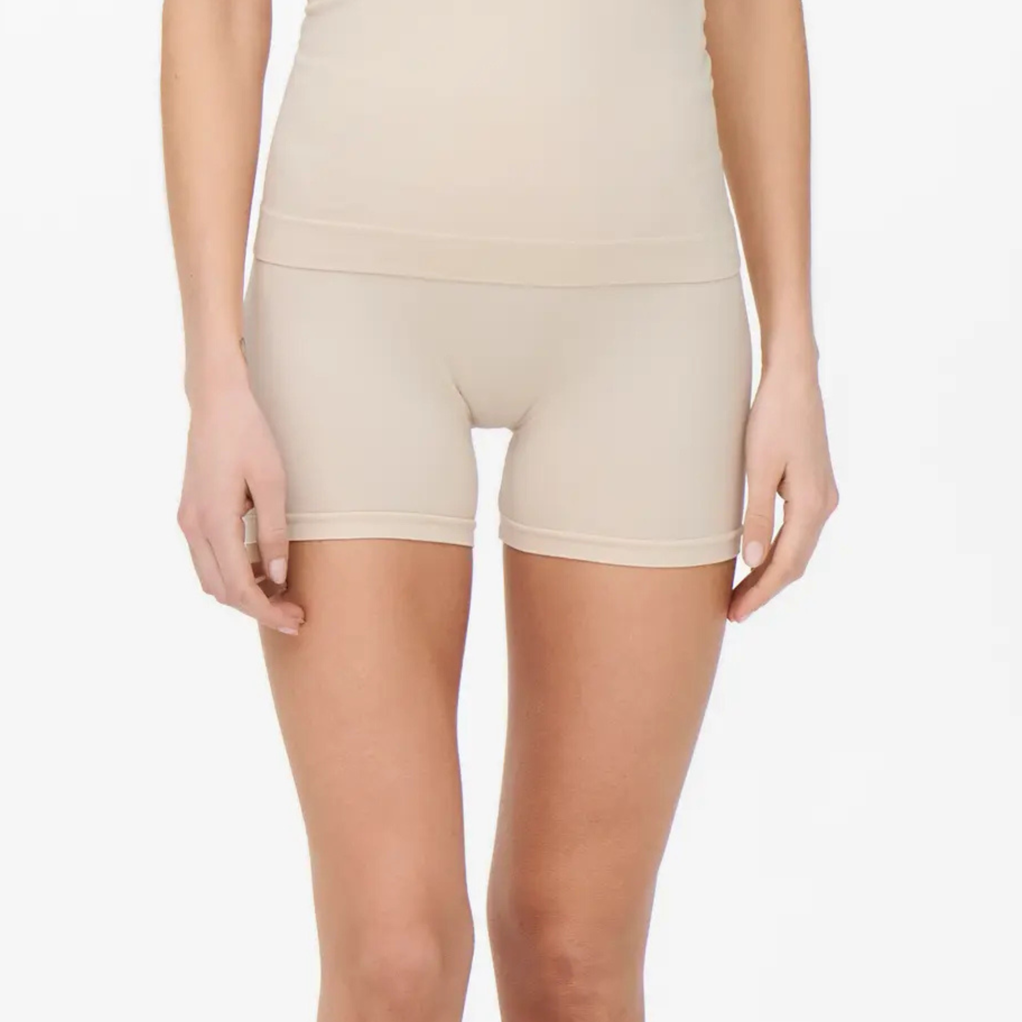 ONLY - CYKELSHORTS - VICKY SEAMLESS MINI 15127040 - PEACH TAFFY