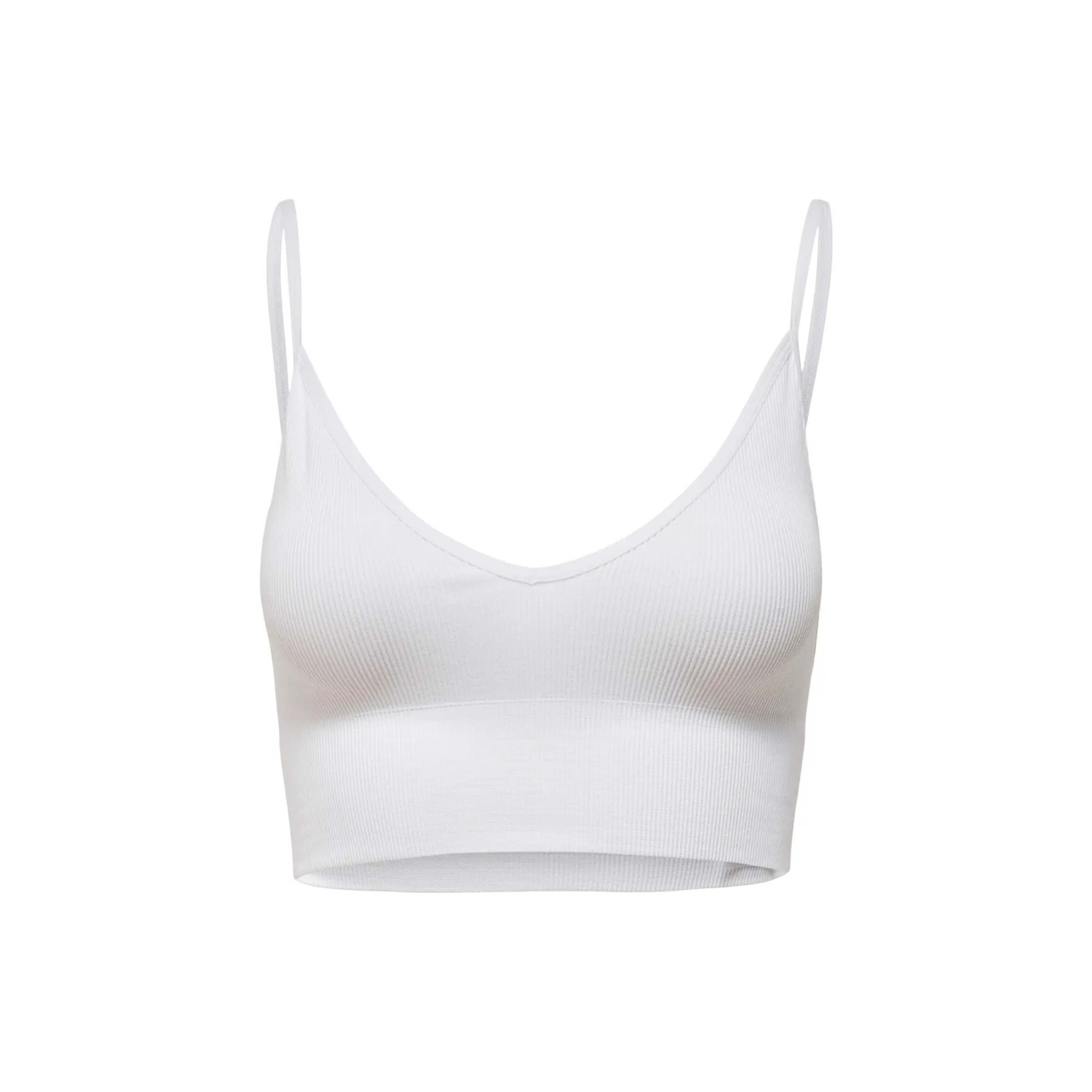 ONLY - BH - VICKY RIB SEAMLESS 15201539 - BRIGHT WHITE