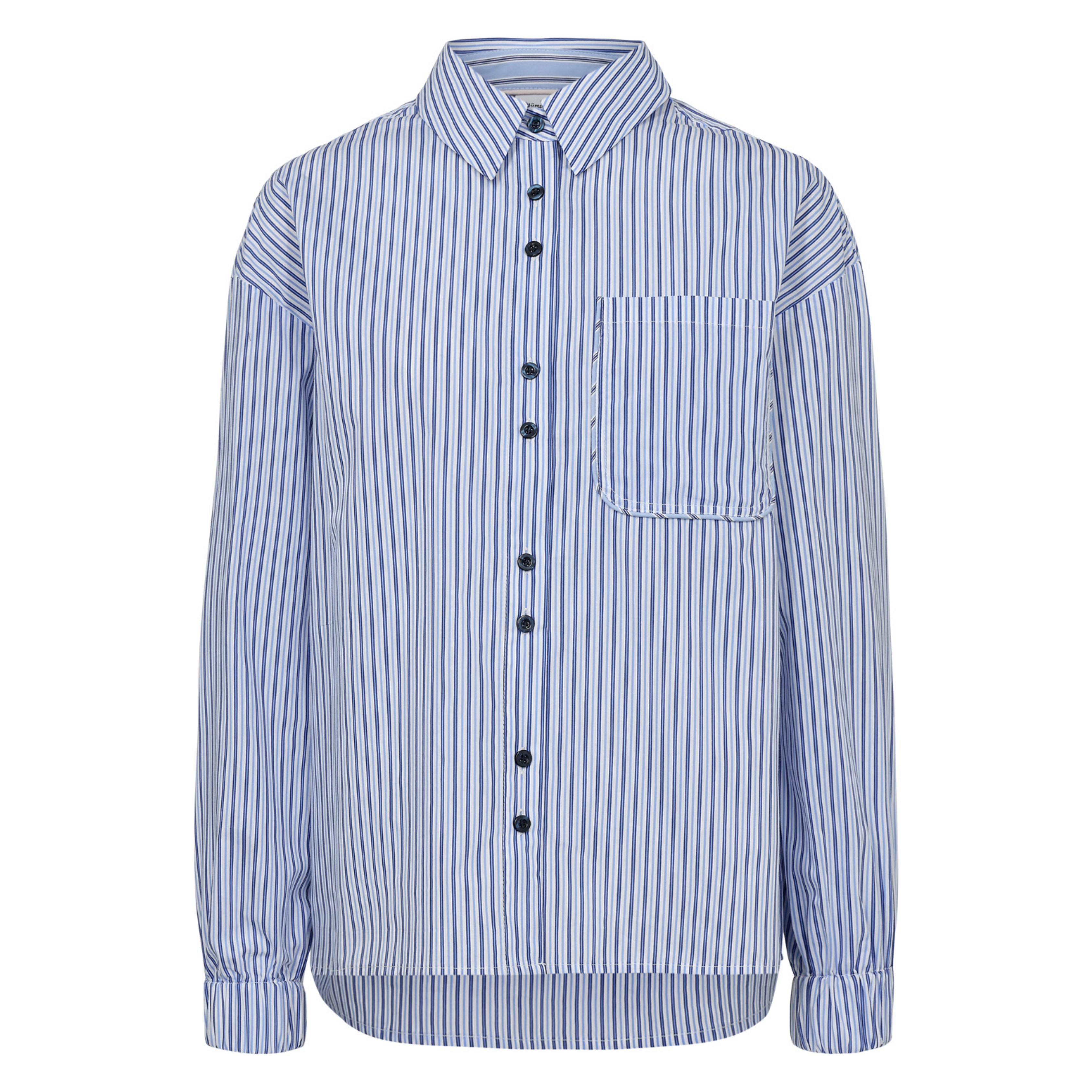 NÜMPH - SKJORTE - MAJRA 705966 - DRESS BLUES