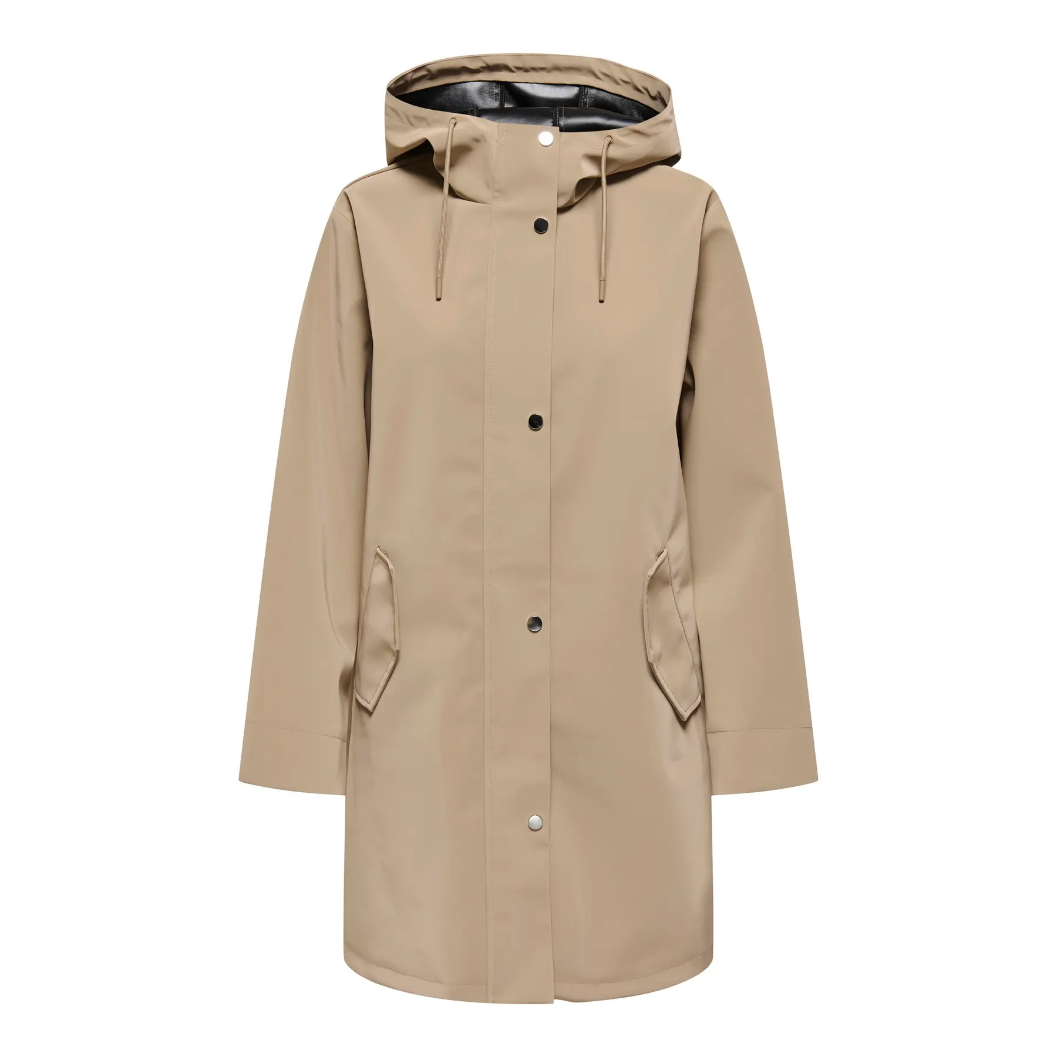 ONLY - REGNJAKKE - SIA 15361318 - SILVER MINK