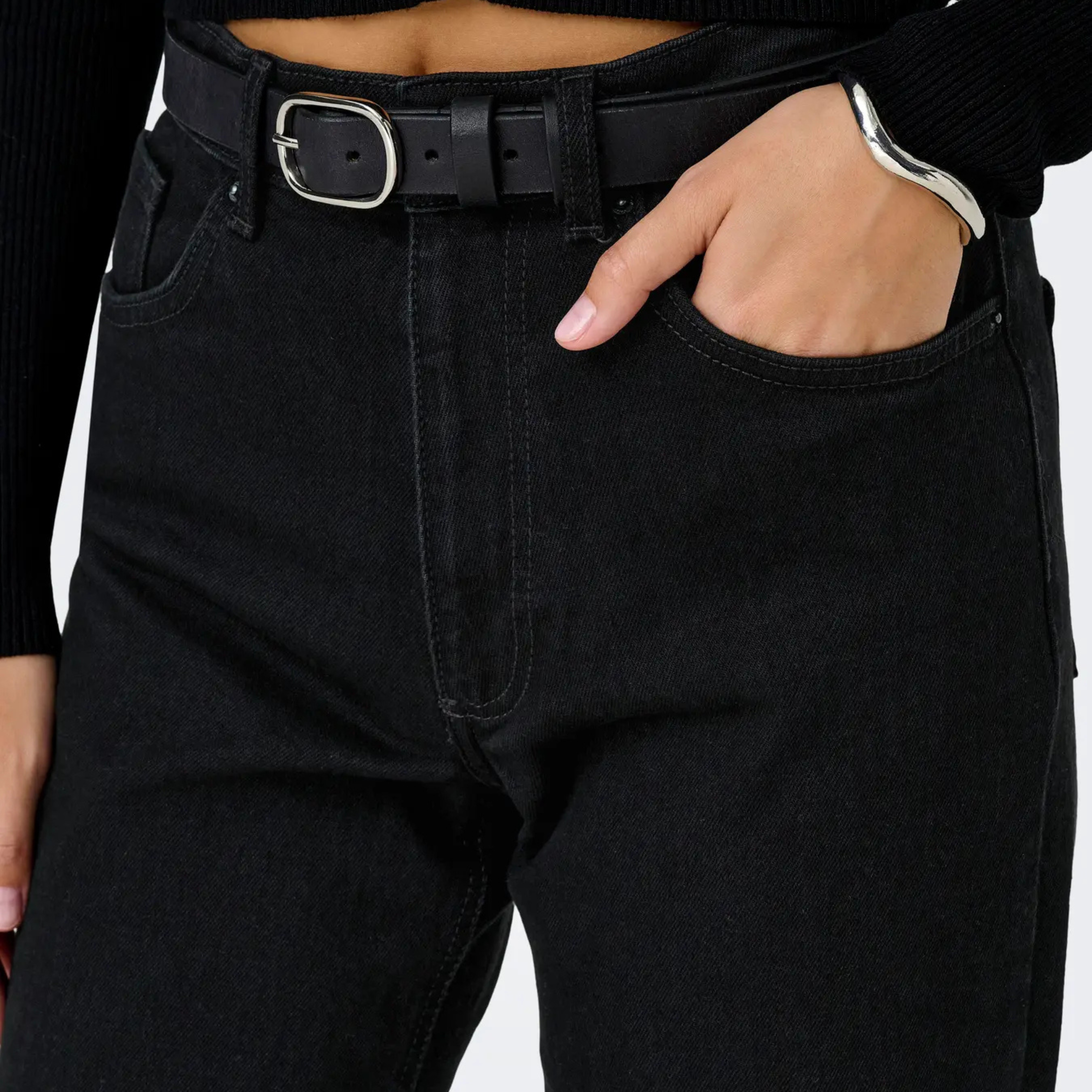 ONLY - JEANS - JUICY HW 15338858 - BLACK DENIM