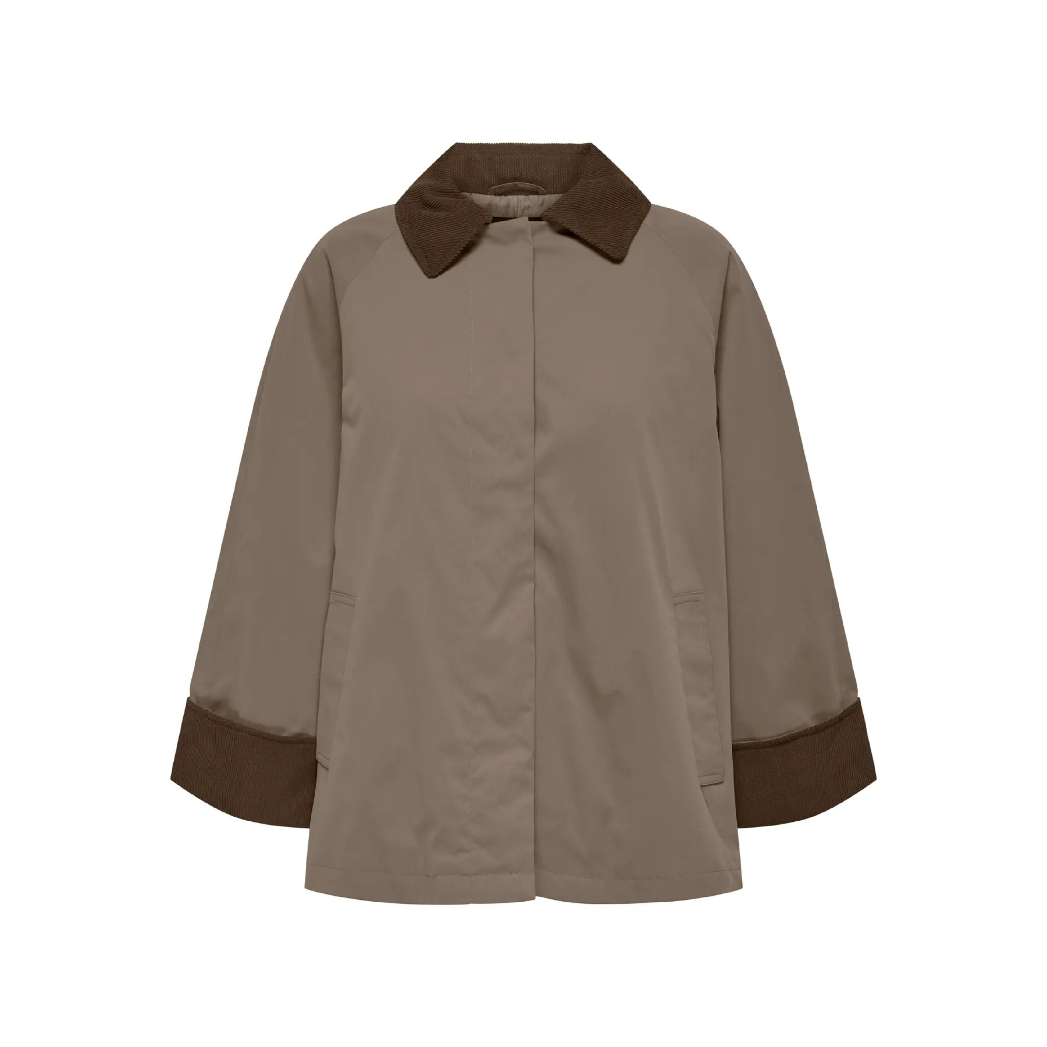 ONLY - JAKKE - ORCHID MIX CORDUROY 15333180 - WALNUT/CHOCOLATE BROWN