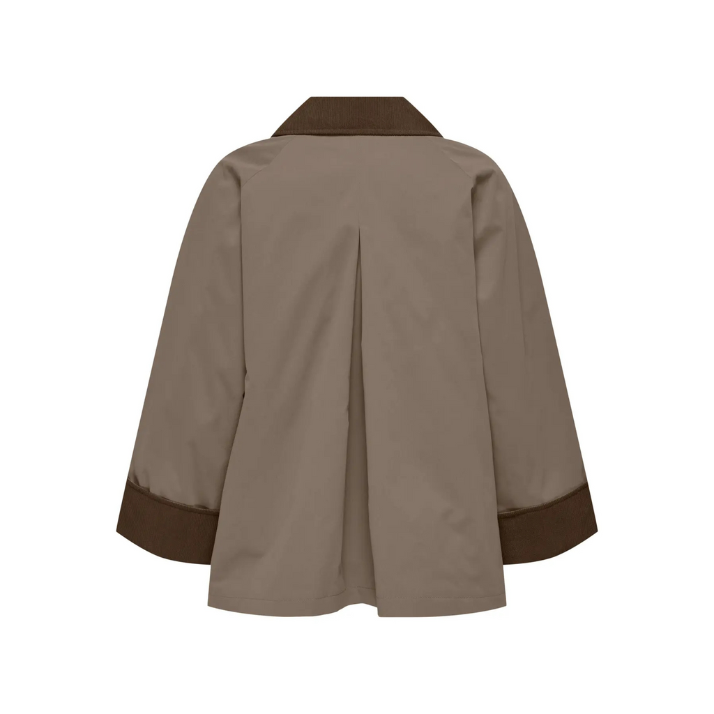 ONLY - JAKKE - ORCHID MIX CORDUROY 15333180 - WALNUT/CHOCOLATE BROWN