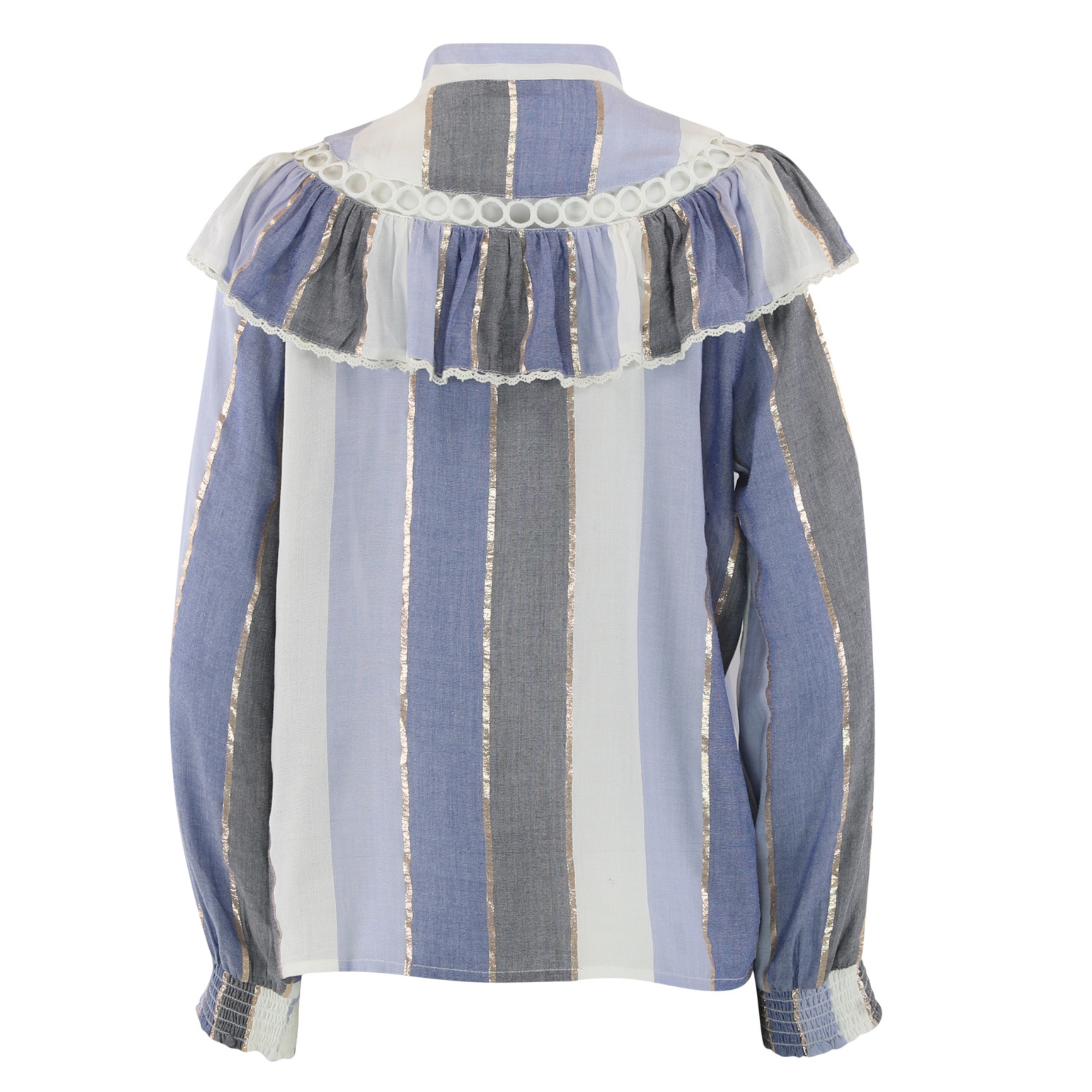 CONTINUE - SKJORTE - JILL 14784 - BLUE STRIPE