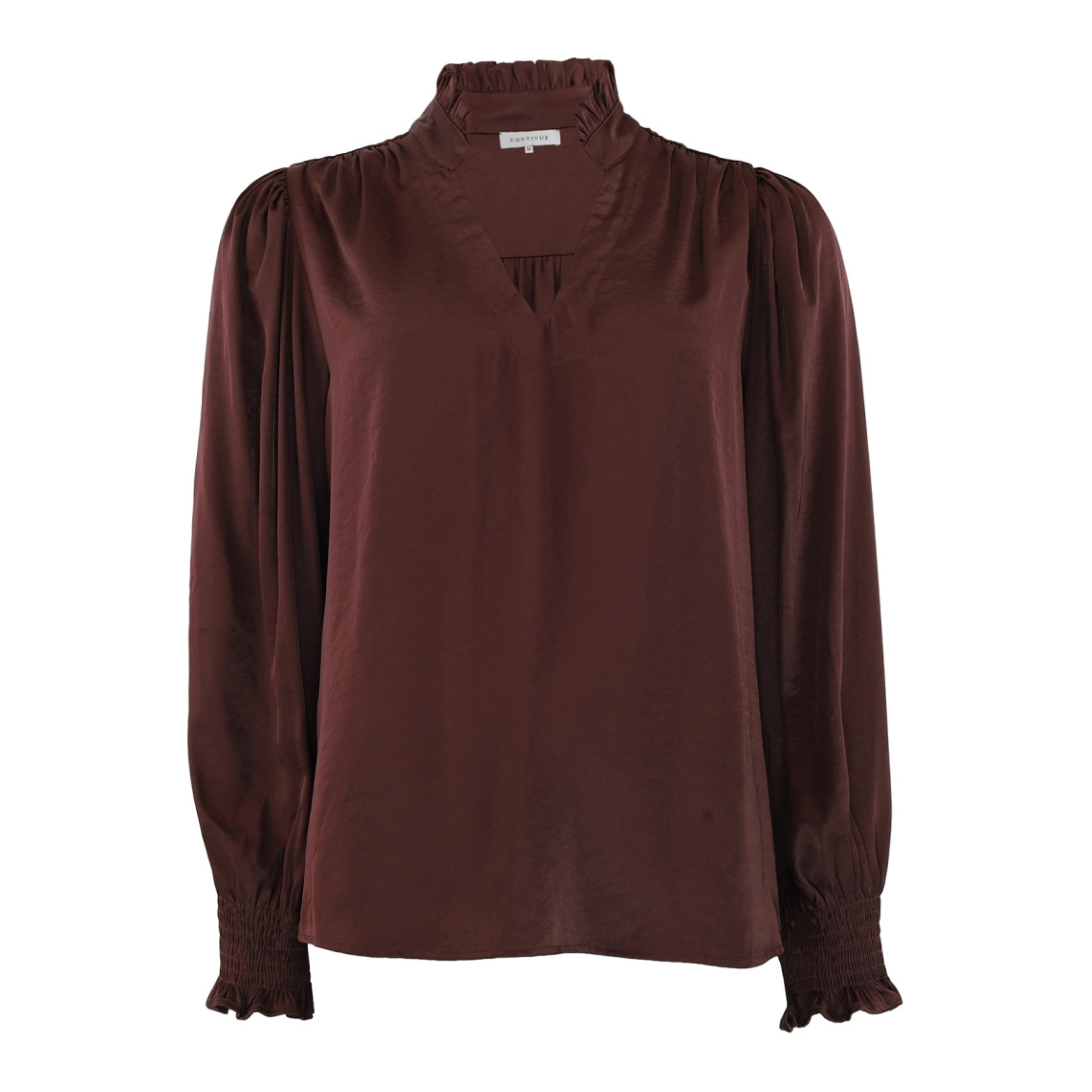 CONTINUE - BLUSE - MOE 14994 - BORDEAUX
