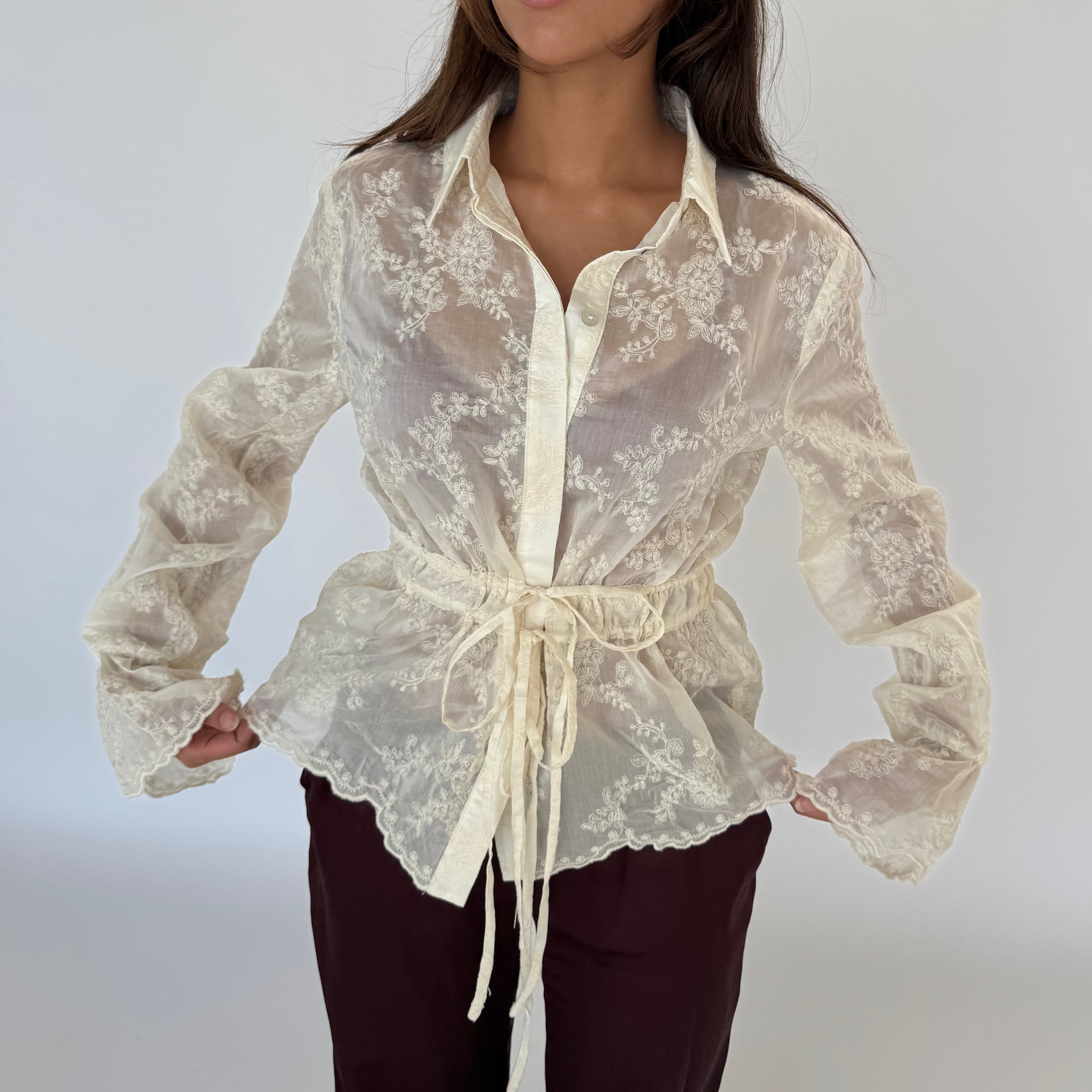 CONTINUE - BLUSE - TRISS 14019 - OFF WHITE