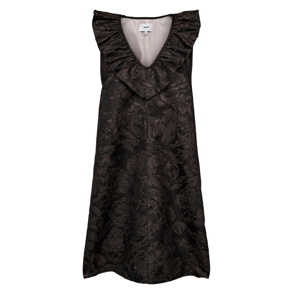 NÜMPH - KJOLE - LIKA 706146 - BLACK COFFEE