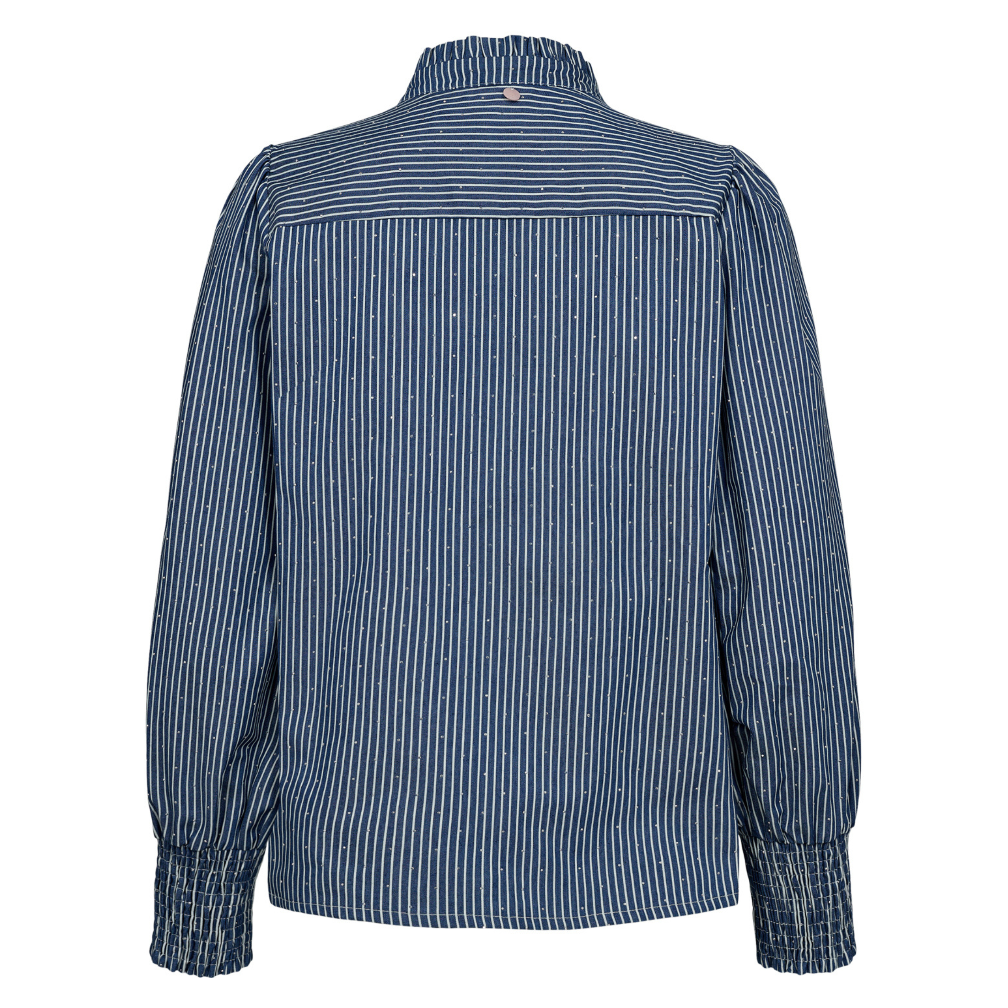 NÜMPH - SKJORTE - EMILIE 706165 - MEDIUM BLUE DENIM