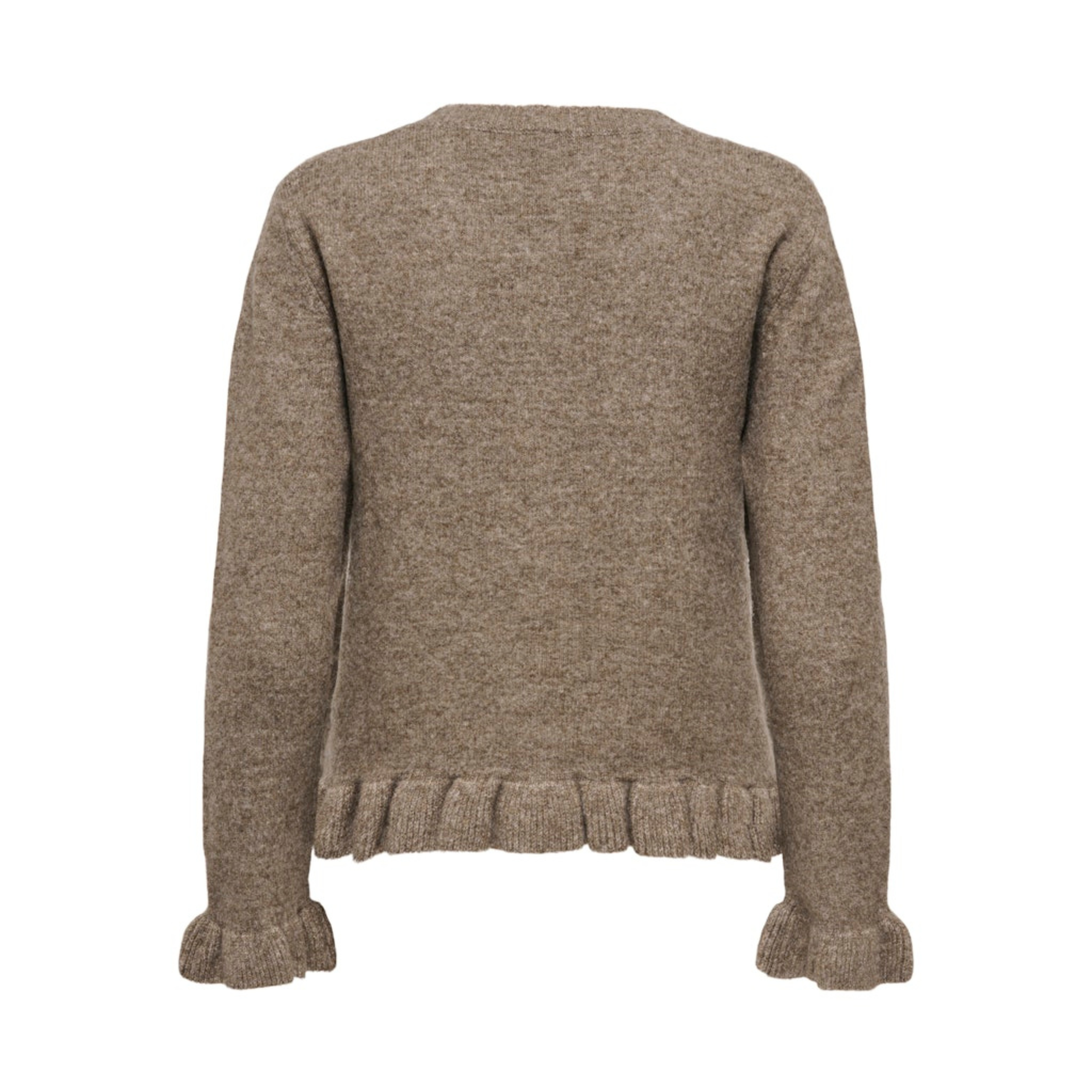 ONLY - CARDIGAN - RIMA 15363415 -  WALNUT DETAIL MELANGE