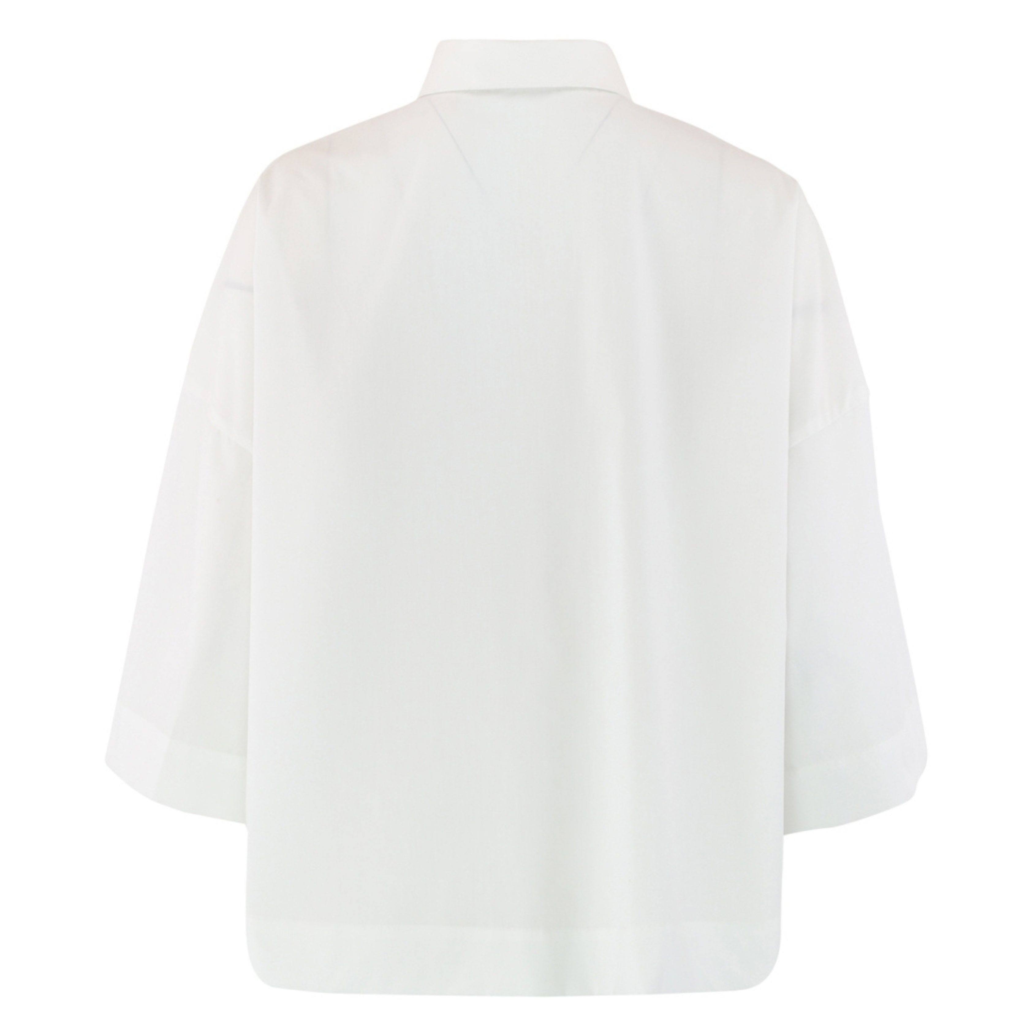 CONTINUE - SKJORTE - KLARA 15039 - WHITE/GOLD BUTTONS