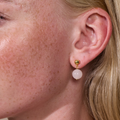 SOÏ - KRYSTAL ØRERINGE - NORA - ROSA JADE