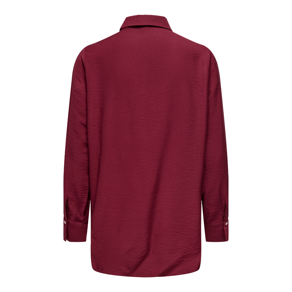 ONLY - SKJORTE - SARI 15347209 - CABERNET
