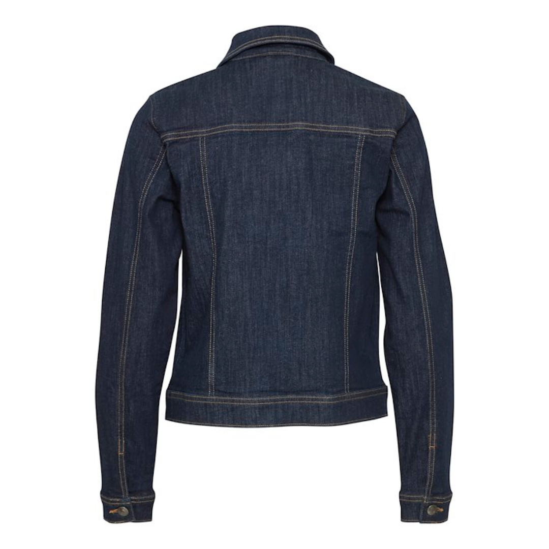 PULZ - DENIMJAKKE - KATJA 50208246 - UNWASHED DENIM