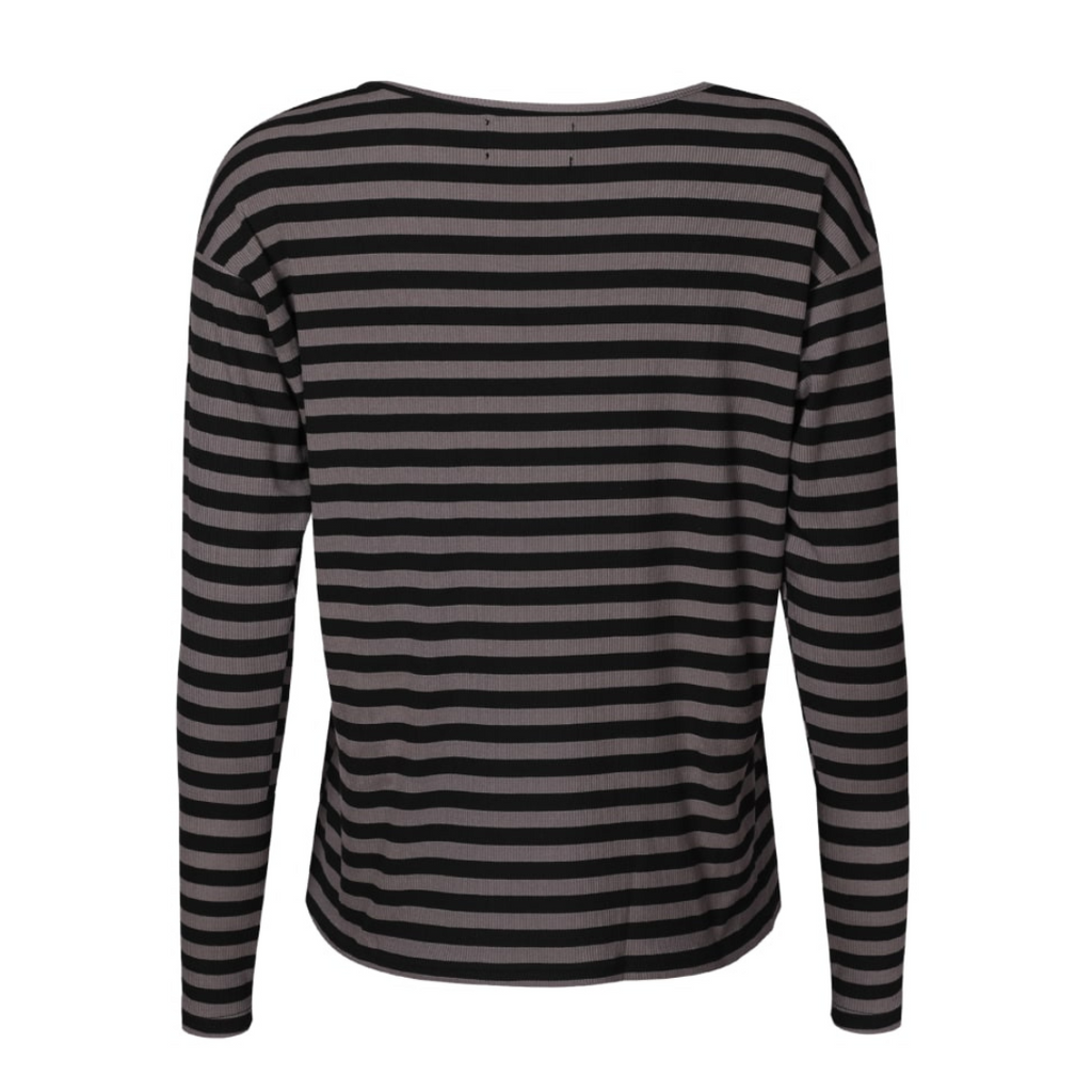 LIBERTÉ - BLUSE - NATALIA 22060 - BLACK/DARK GREY STRIPE