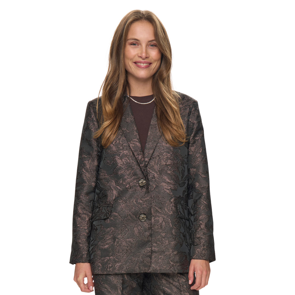 NÜMPH - BLAZER - LIKA 706147 - BLACK COFFEE