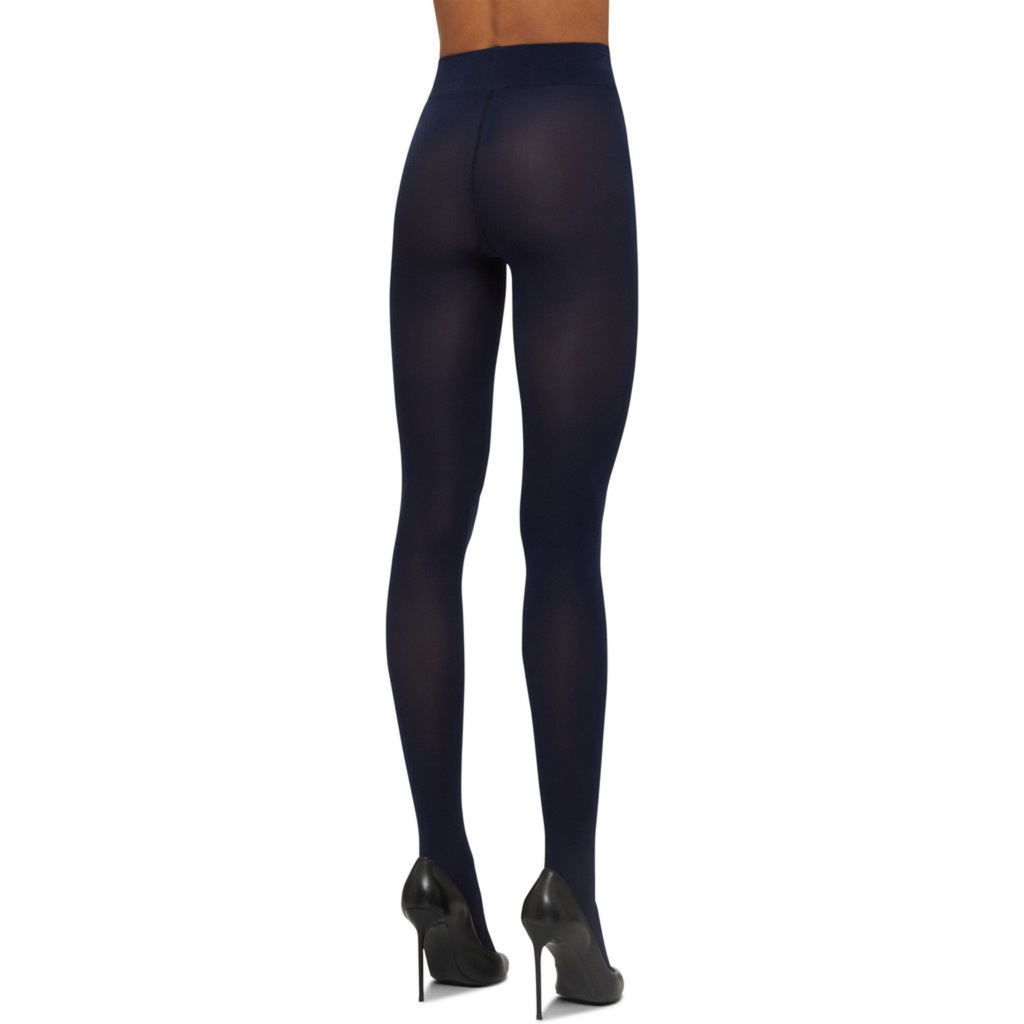 WOLFORD - STRØMPEBUKSER - VELVET DE LUXE 66 14775 - 5452 NAVY