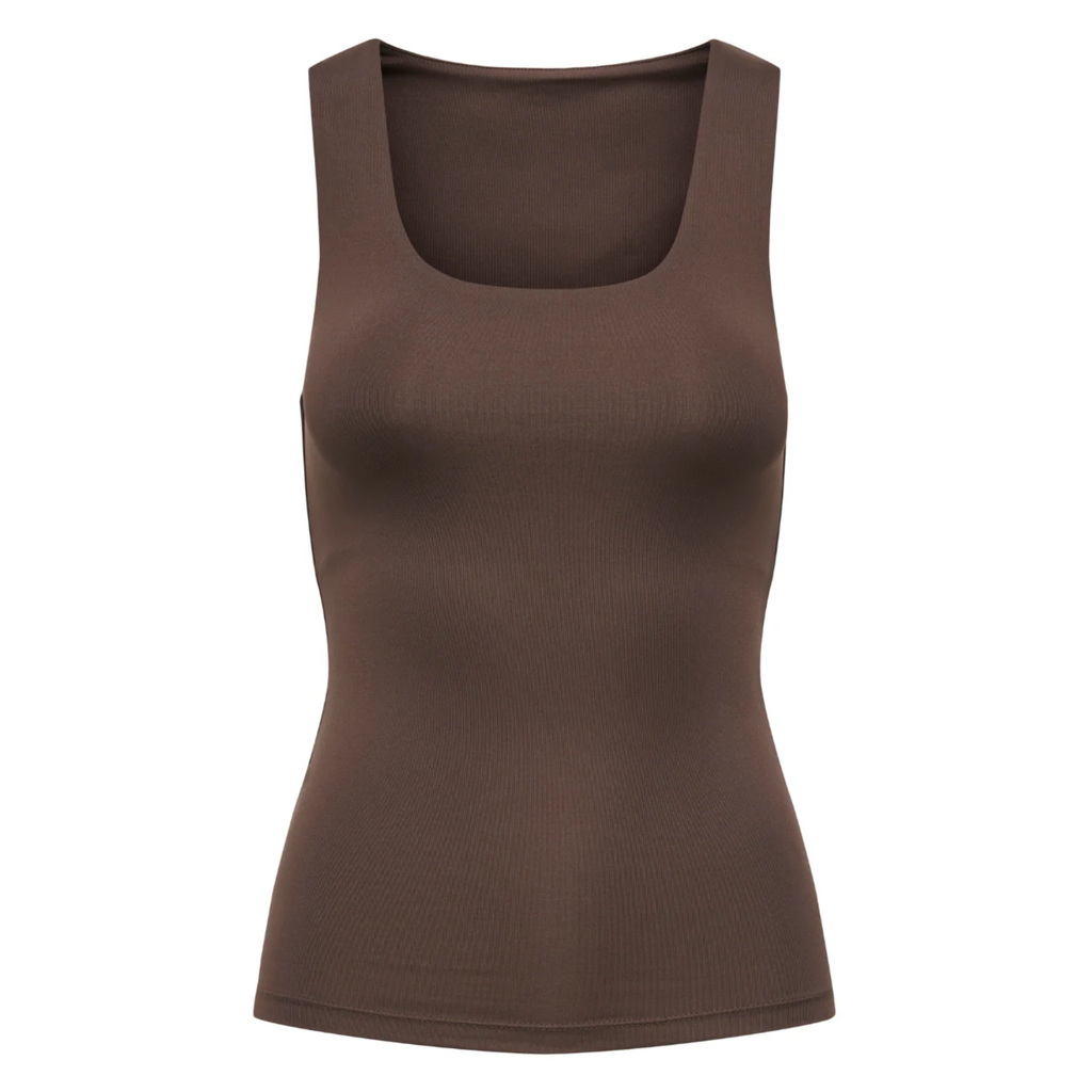 ONLY - TOP - LONE 15315901 - SEAL BROWN