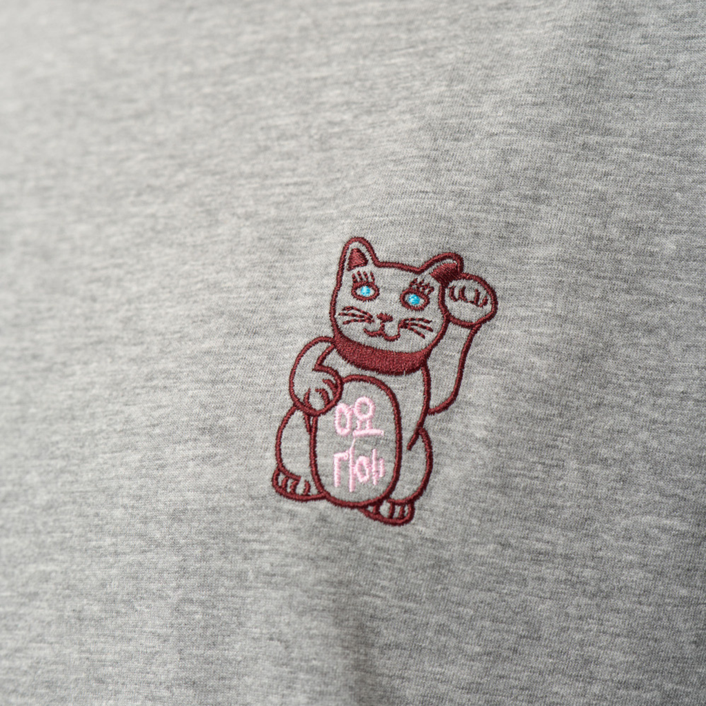 NÜMPH - T-SHIRT - PREMA OVERSIZE 706056 - MEDIUM GREY MELANGE