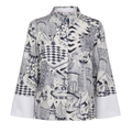 NÜMPH - SKJORTE - GARDENIA 706259 - CLOUD DANCER