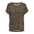 ONLY - T-SHIRT - MOSTER 15182852 - SORT/LEO