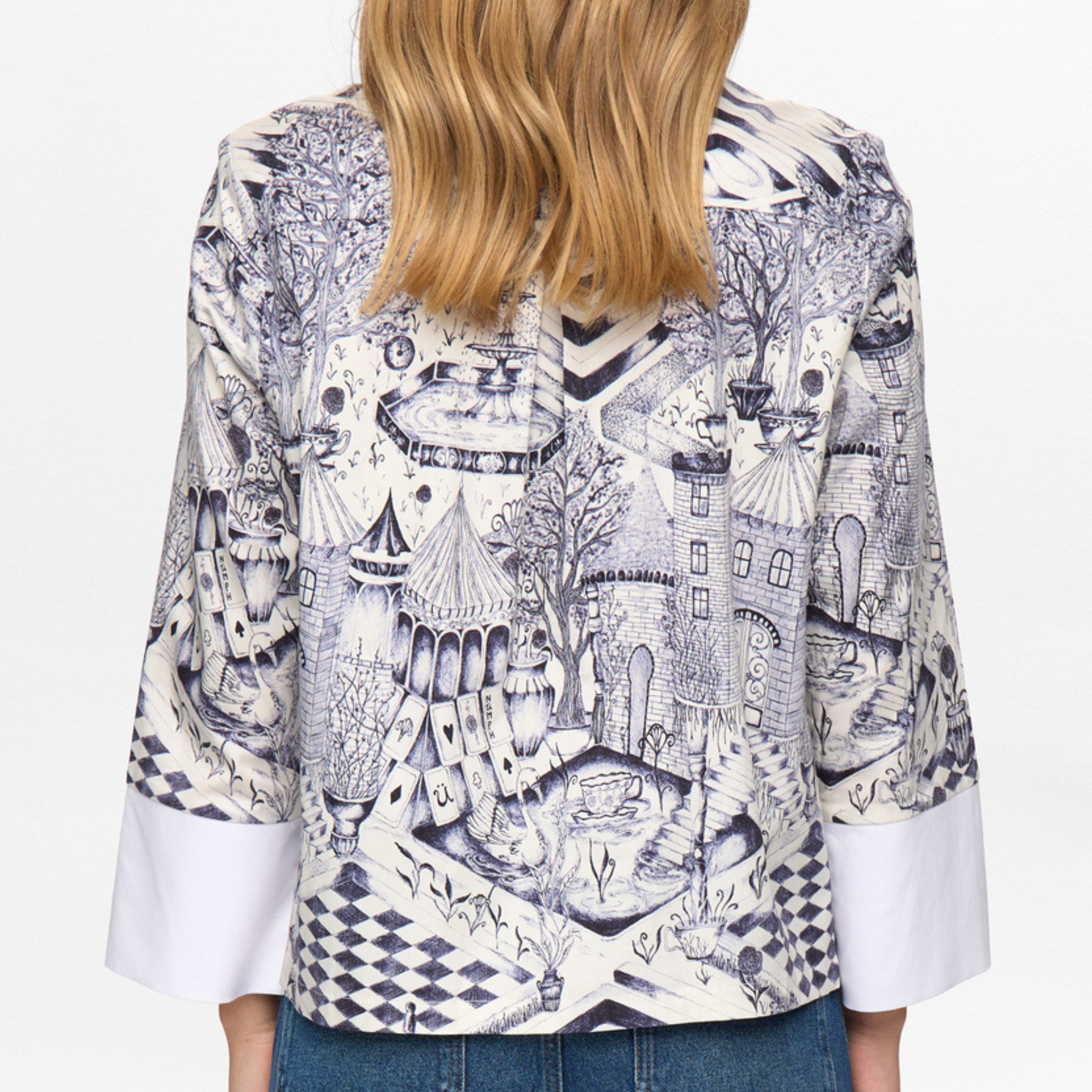 NÜMPH - SKJORTE - GARDENIA 706259 - CLOUD DANCER