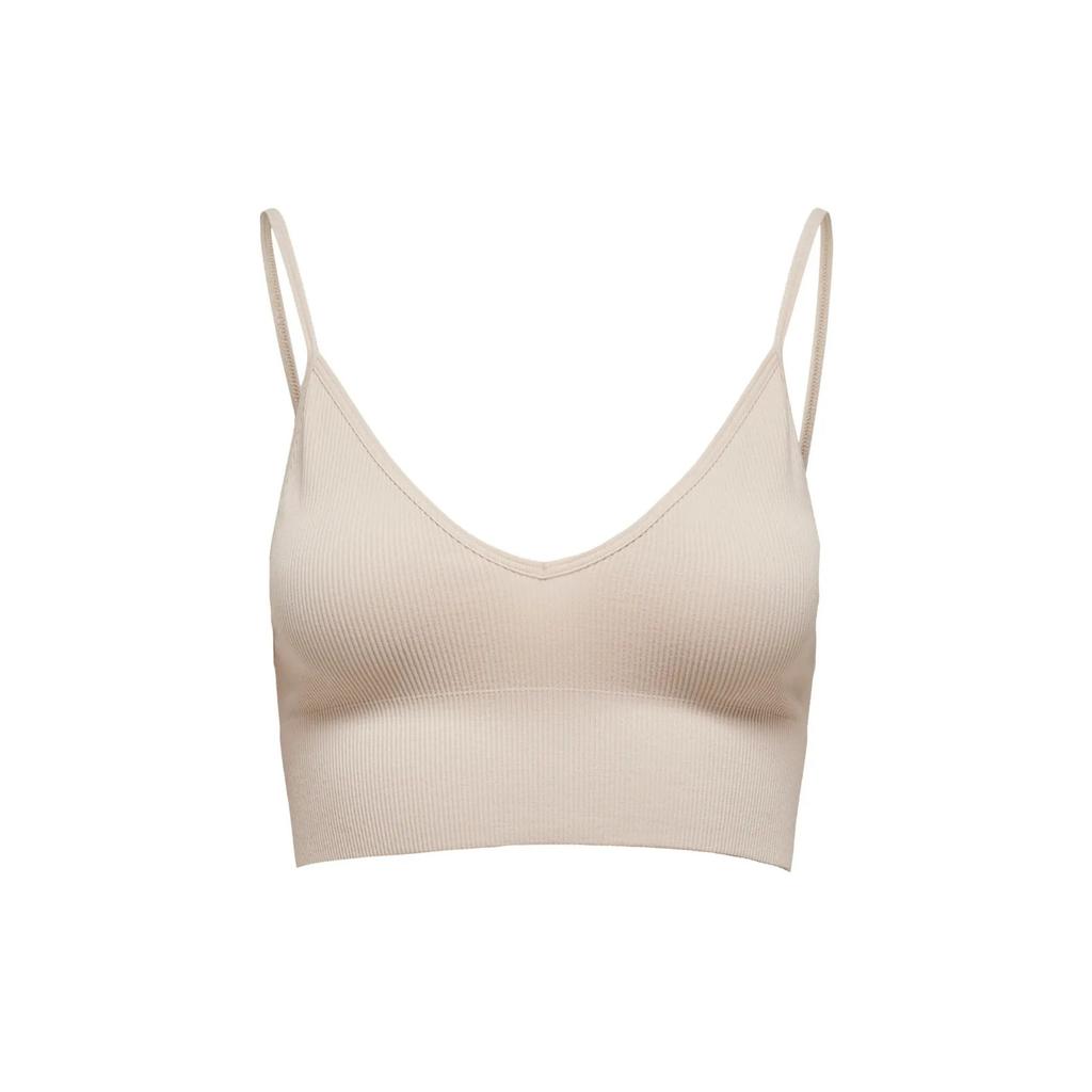 ONLY - BH - VICKY RIB SEAMLESS 15201539 - PEACH TAFFY