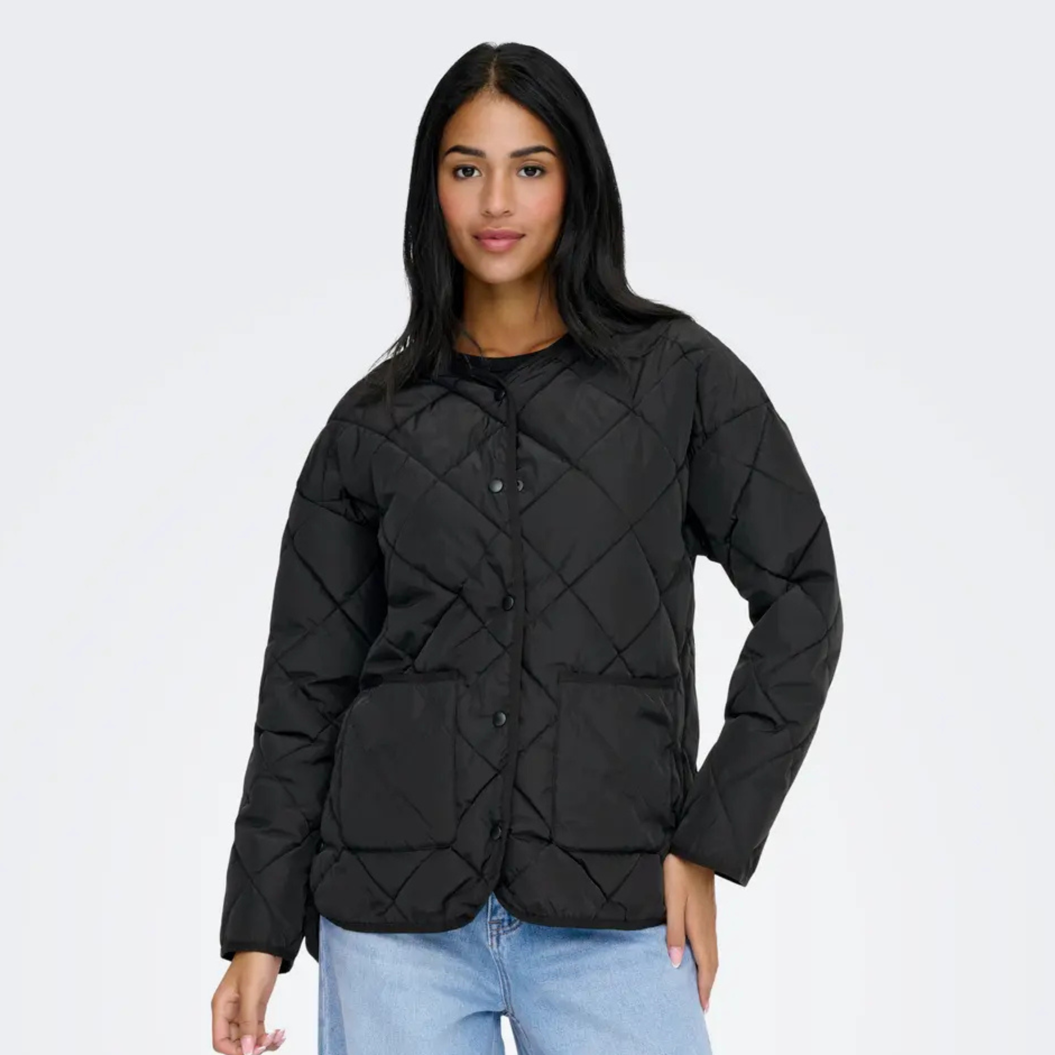 ONLY - JAKKE - ALTHEA QUILTED 15366048 - SORT