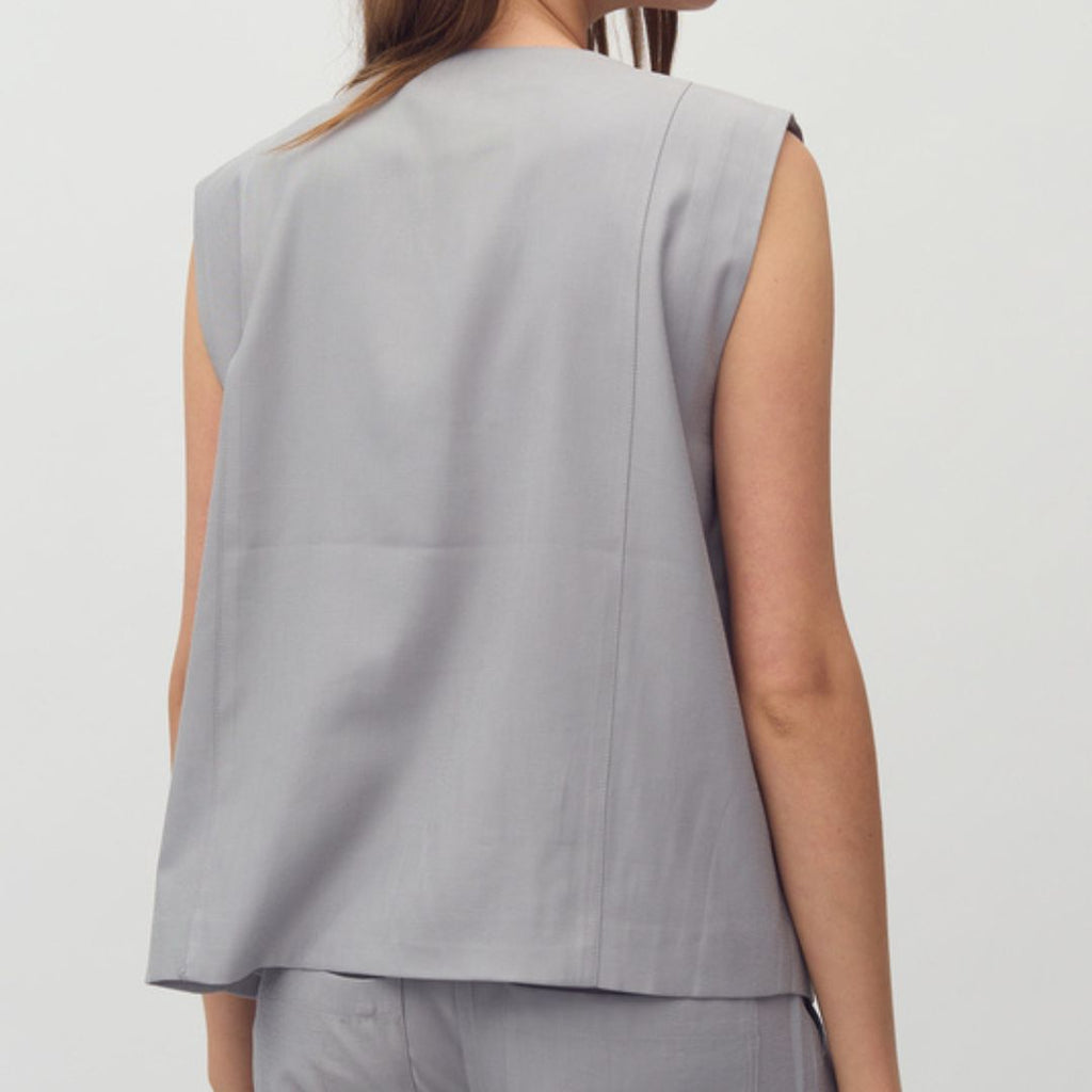 MBYM - VEST - ALFONSINA 43450096 - ULTIMATE GRAY