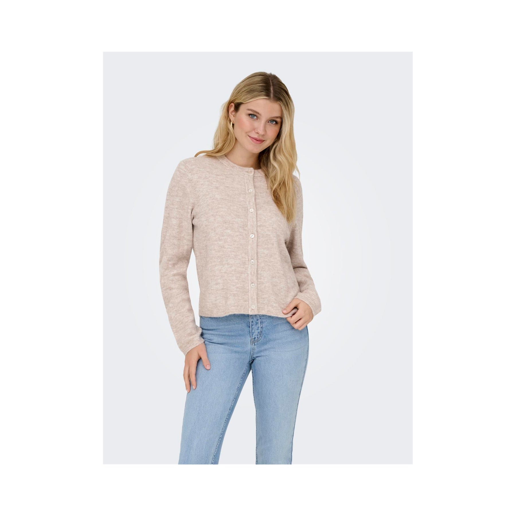 ONLY - CARDIGAN - SIMONI 15368980 - PUMICE STONE