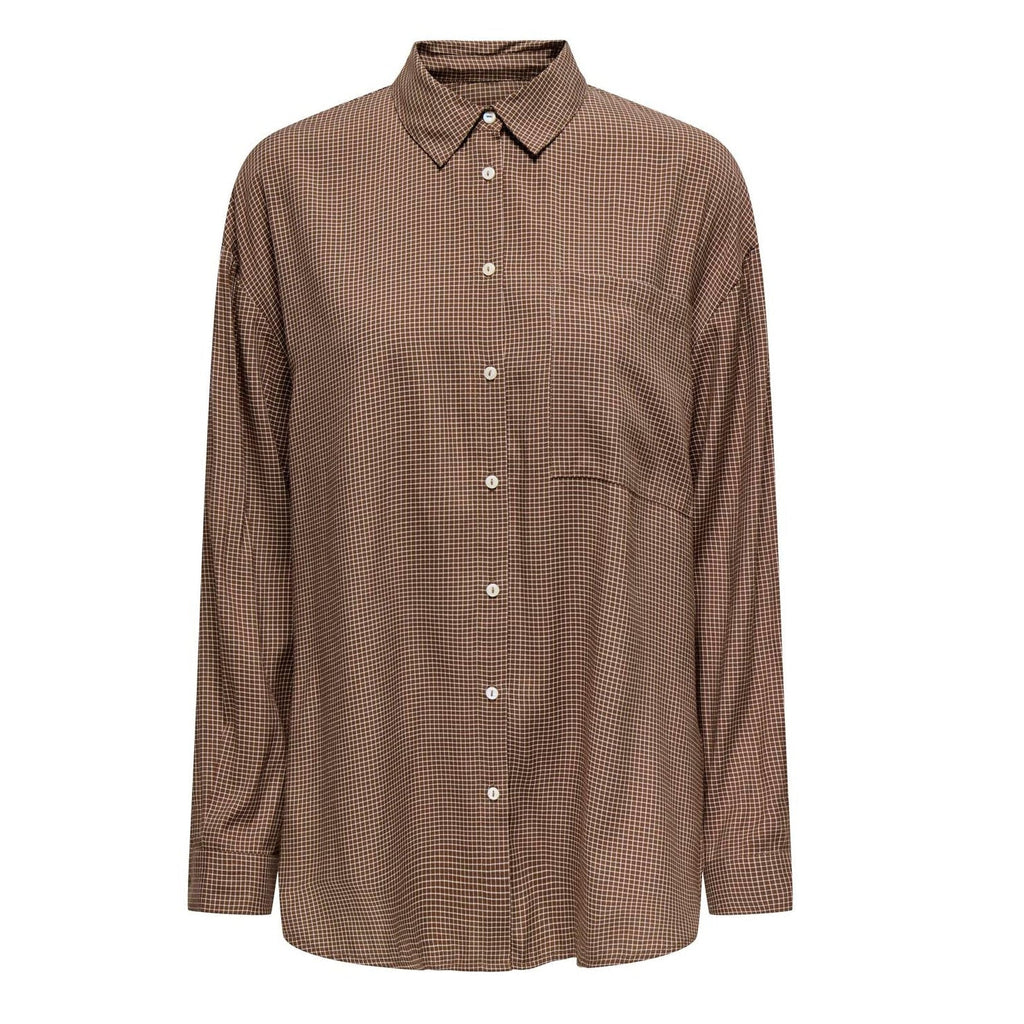ONLY - SKJORTE - MAGGIE 15344363 - MUSTANG