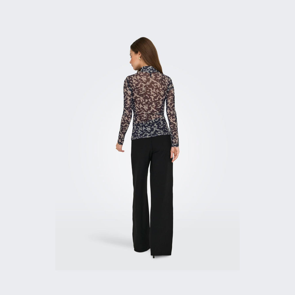 ONLY - MESHBLUSE - ERICA 15141298 - BLUE GRAPHITE